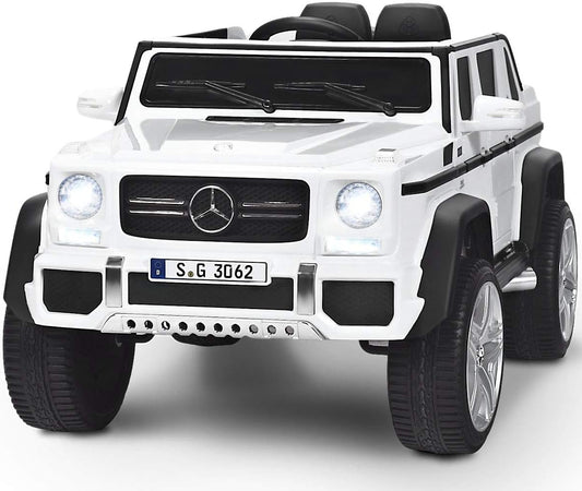 Costzon Ride on Car, Licensed Mercedes-Benz Maybach, 12V Battery Powered Vehicle Toy w/ 2 Motors