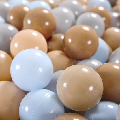 GOGOSO Ball Pits Balls for Toddlers Pack of 50 100 200 Plastics Shape Ball Non-Phthalate Non-BPA