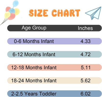 FEETCITY Baby First Walking Shoes Boys Girls Infant Sneakers Crib Shoes Breathable Lightweight Slip