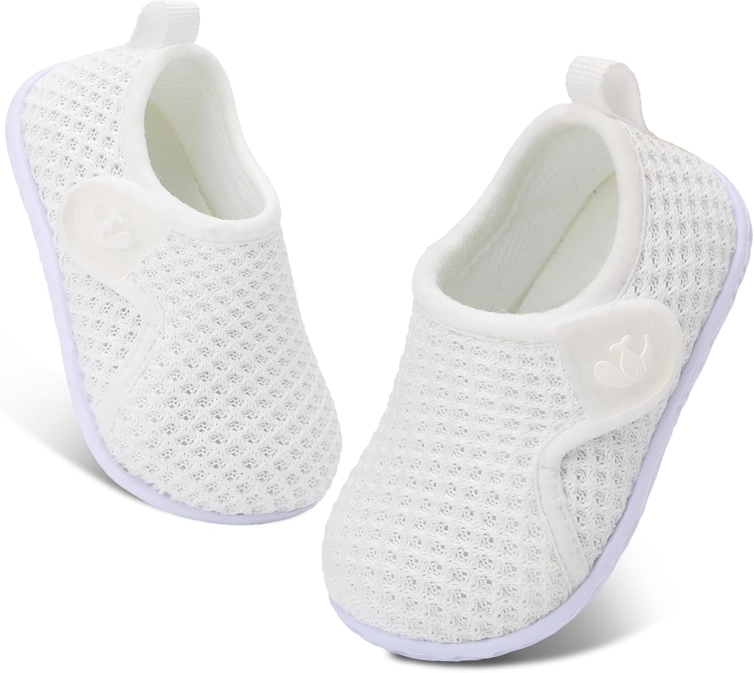 FEETCITY Baby Boys Girls First Walking Shoes Infant Sneakers Crib Shoes Breathable Lightweight Slip