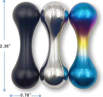 Knucklebone Skill Toys, Small Bone Toys, Made of Metal, Portable EDC Fingers Fidget Toys, Gifts for