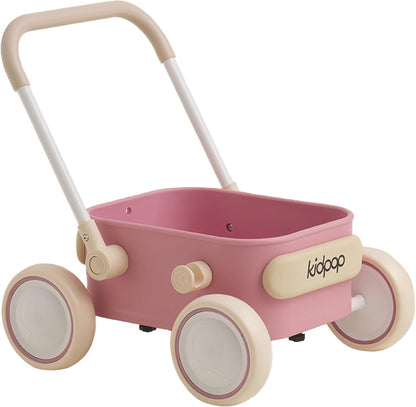 PULA Baby Push Walker with Wheels Toddler Wagon for First Learner Baby Toys 6-12 Months, 1 Year Old