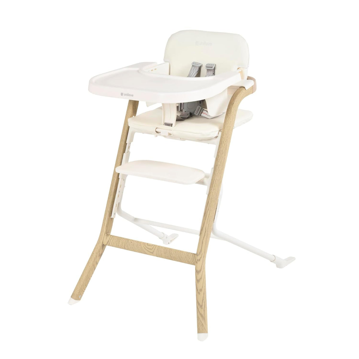 Unilove Grow with Me 2-in-1 Baby High Chair – Adjustable Toddler Chair with Baby Set, Removable