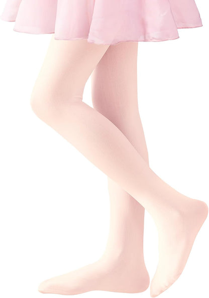 Ballet Tights Girls Dance Tights School Girl Footed Leggings Kids Ultra Soft Pantyhose Stockings