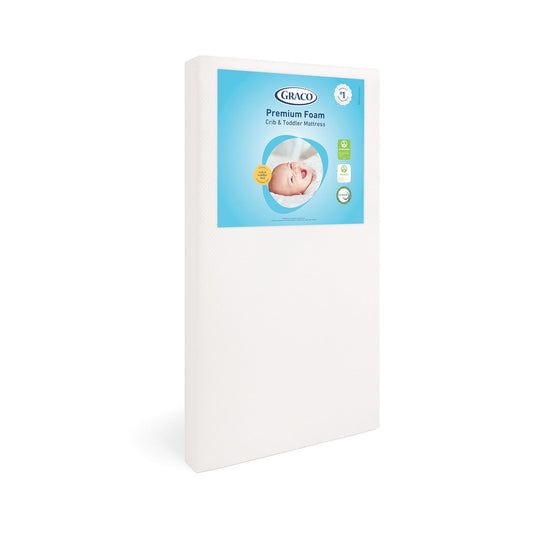 Graco Premium Crib & Toddler Mattress – GREENGUARD Gold Certified, CertiPUR-US Certified Foam