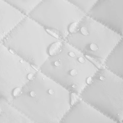 NTBAY 2 Pack Waterproof Mini Crib Mattress Protector, Quilted 24"x38" Fitted Mattress Cover