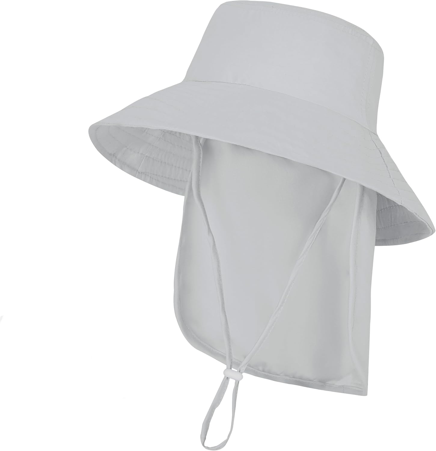 Baby Sun Hat Toddler Bucket Hats with Removable Neck Flap for Boys Girls Kids with Wide Brim Summer