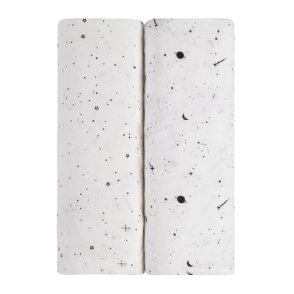 Ely’s & Co. Changing Pad Cover, Diaper Changing Table Sheets, 2 Pack, Cradle Sheet Set for Baby