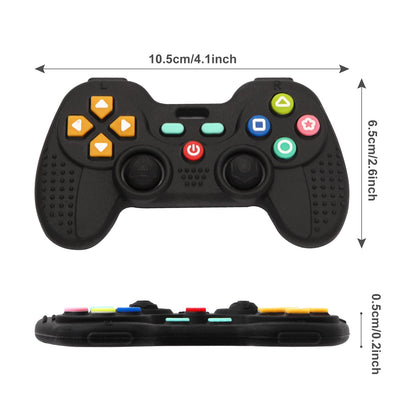 Hooku 2 Pack Silicone Teething Toys for Babies 0-6 Months, Teethers for Babies 6-12 Months, Remote