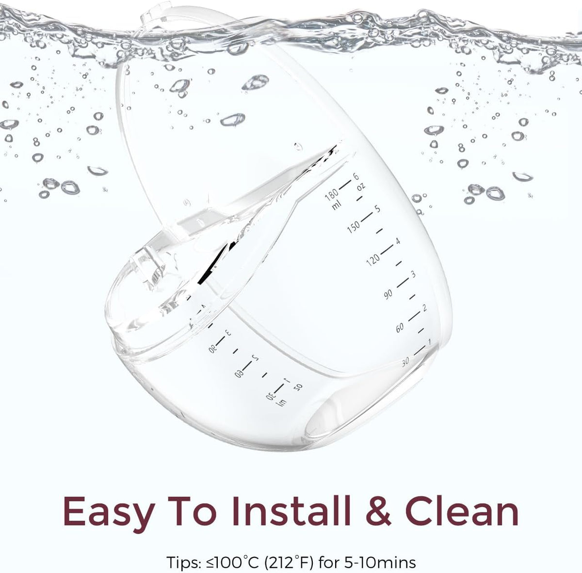 Momcozy Mobile Style | M6 Flange 24mm & Milk Collector, Original Mobile Style | M6 Breast Pump