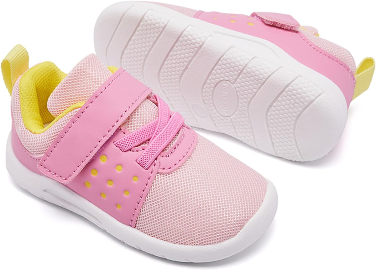 MORENDL Toddler Baby Shoes 0-4 Years Boy Girl Lightweight Breathable Non-Slip Sports Sneakers
