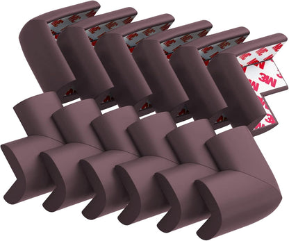 12 Pack Soft Corner Protector Baby Proofing Edge and Corner Guards, Table Corner Protectors for