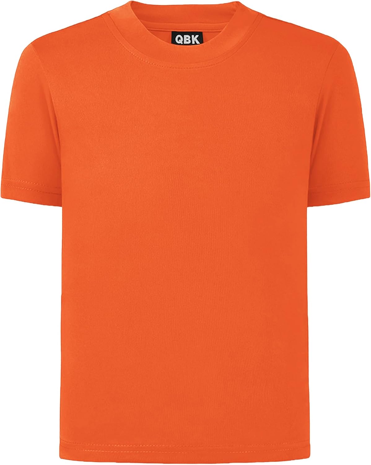 QBK 2T to Youth Neon Shirt Kids UPF 50+ Dry Fit Athletic Short Sleeve Rash Guard T Shirts for Boys
