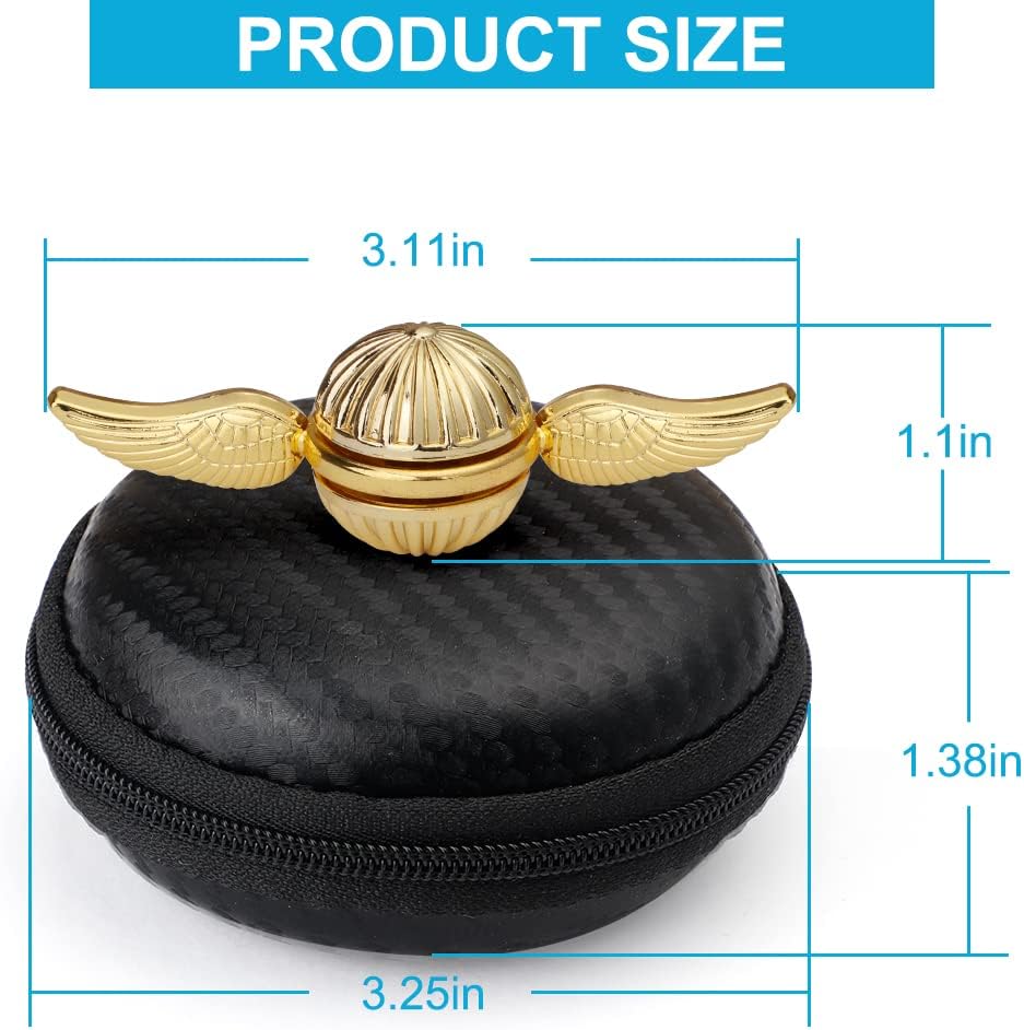 Fidget Hand Spinner Toy for Kids Adults, Sensory Orb Gift for Boys Girls, Ideal Finger Toy for