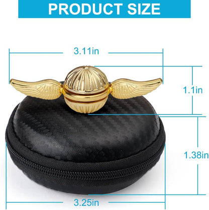 Fidget Hand Spinner Toy for Kids Adults, Sensory Orb Gift for Boys Girls, Ideal Finger Toy for