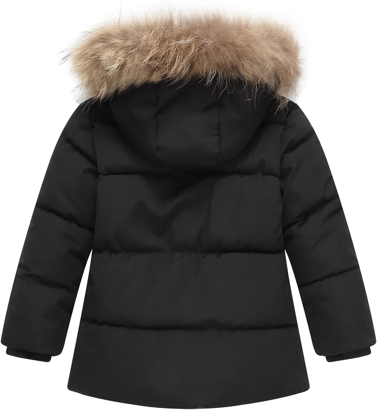 Toddler Winter Coat Baby Jacket Snow Boy Hoodie Puffer Girl Fleece Clothes 1-5T