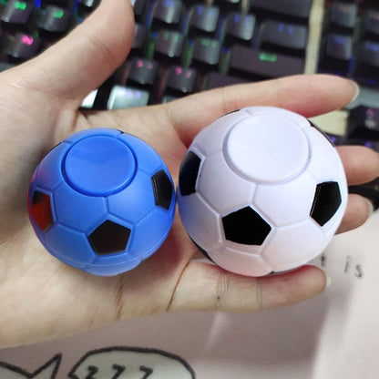 6Pc Random Color Soccer Ball Fidget Spinners -Hand Fidget Spinner Soccer Balls, Stress Relief