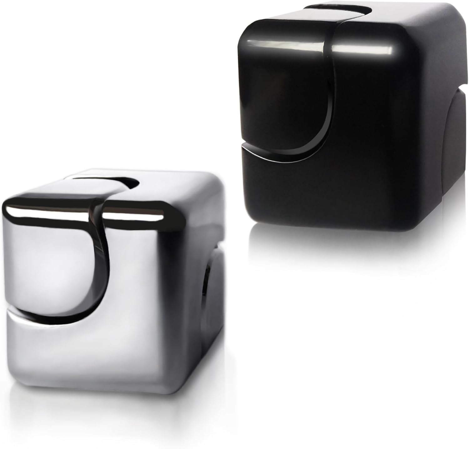 2pc Fidget Spinner Toys Cube Adults, Easter Basket Stuffers for Teens Metal EDC Cool Desk Gadgets