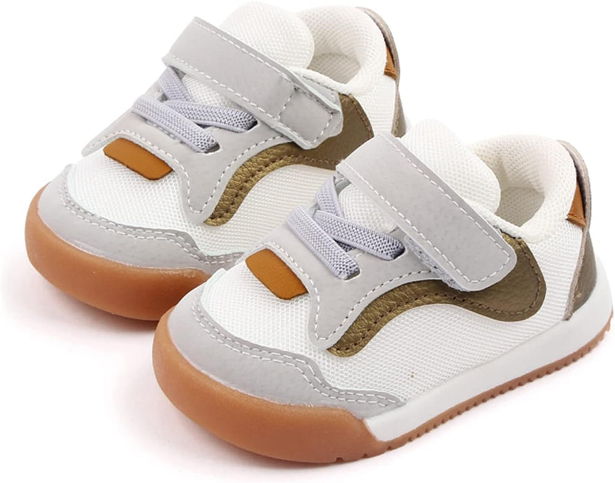 Baby Boy Girl Shoes Infant Non Slip Sneakers Breathable Lightweight Toddler First Walking Shoes 6