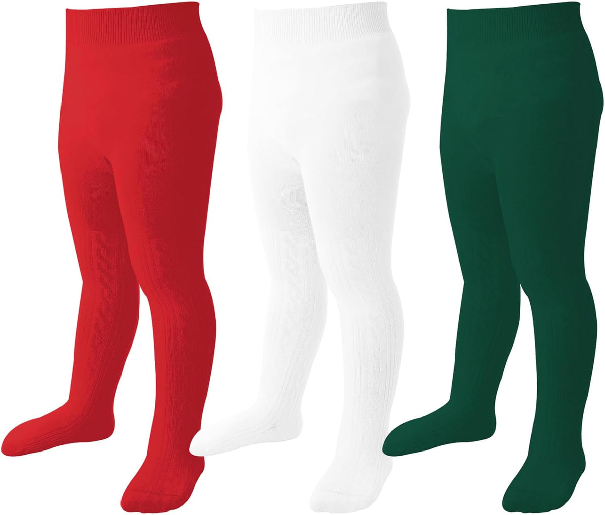 Mini angel Baby Tights Toddler Girl Tights Seamless Cable Knit Leggings Soft Cotton Stockings