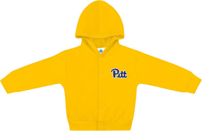 Creative Knitwear College Baby Snap Hooded Jacket - Team Logo, Multiple Colors, for Boys & Girls