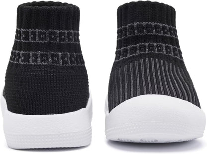 Eashi Baby Boy Girl Non-Skid Indoor Infant Walking Shoes Breathable Warm Elastic Sock Shoes with