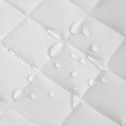 NTBAY 2 Pack Waterproof Mini Crib Mattress Protector, Quilted 24"x38" Fitted Mattress Cover