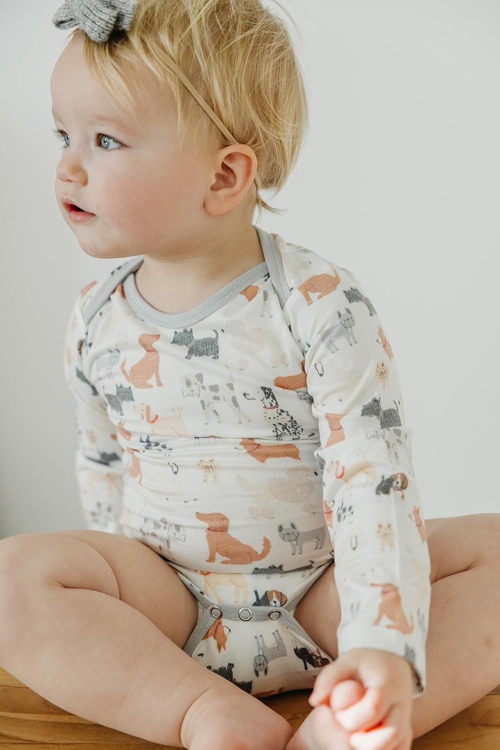Copper Pearl Long Sleeve Bodysuit Baby: Ultra Soft Baby for Newborns, Boys, and Girls - Stylish