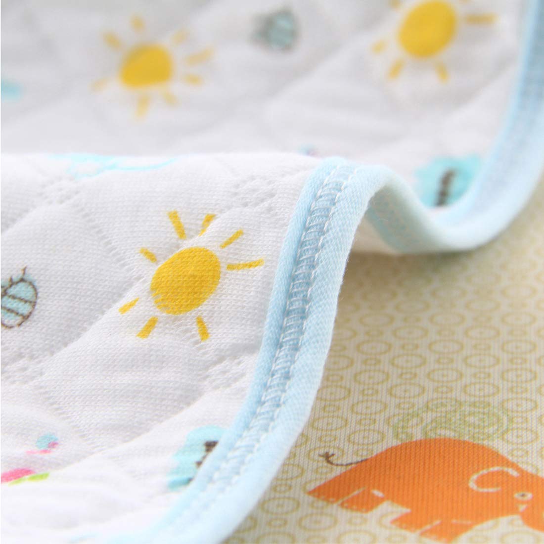 MBJERRY Waterproof Changing Pads Portable - Breathable Leak Proof Mattress Pad Protector Baby