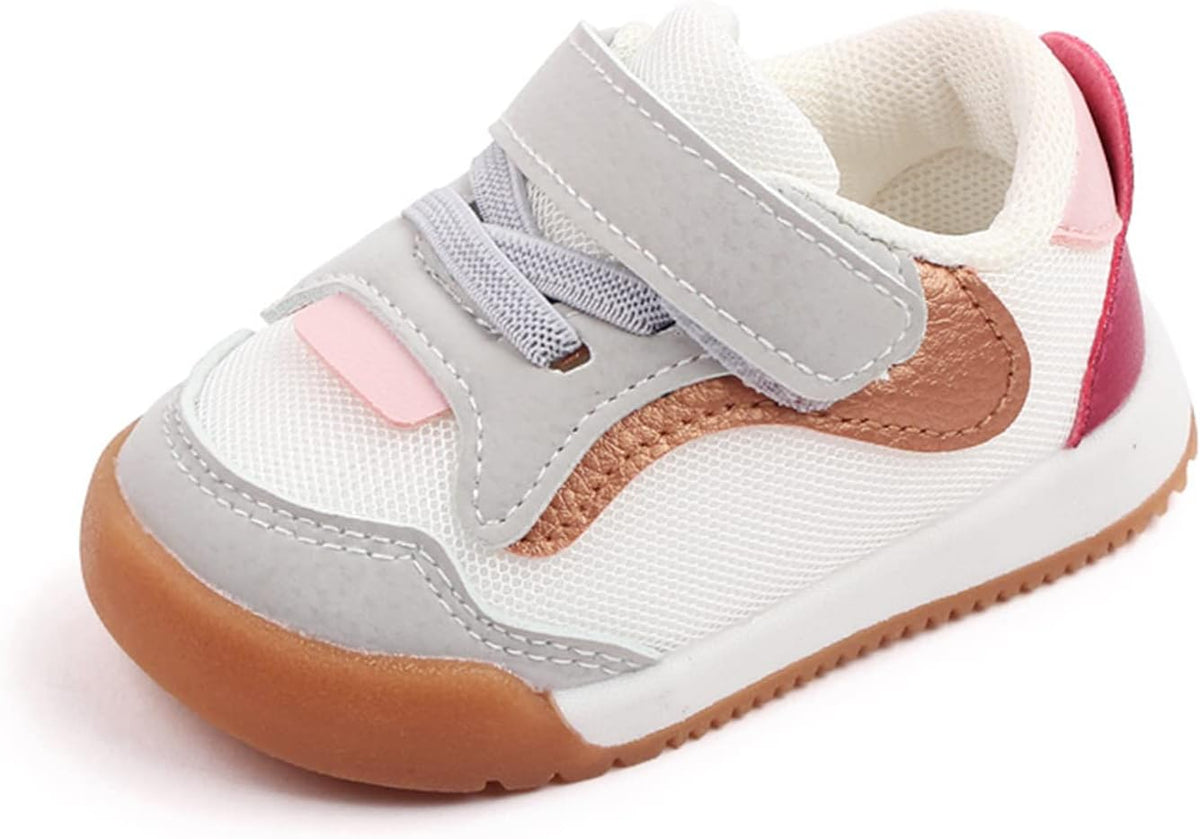 Baby Boy Girl Shoes Infant Non Slip Sneakers Breathable Lightweight Toddler First Walking Shoes 6