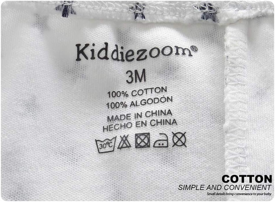 Unisex Newborn Baby Cotton 4-Pack Pants Embroidery Pringting Casual Leggings 0-24 Months for Boys