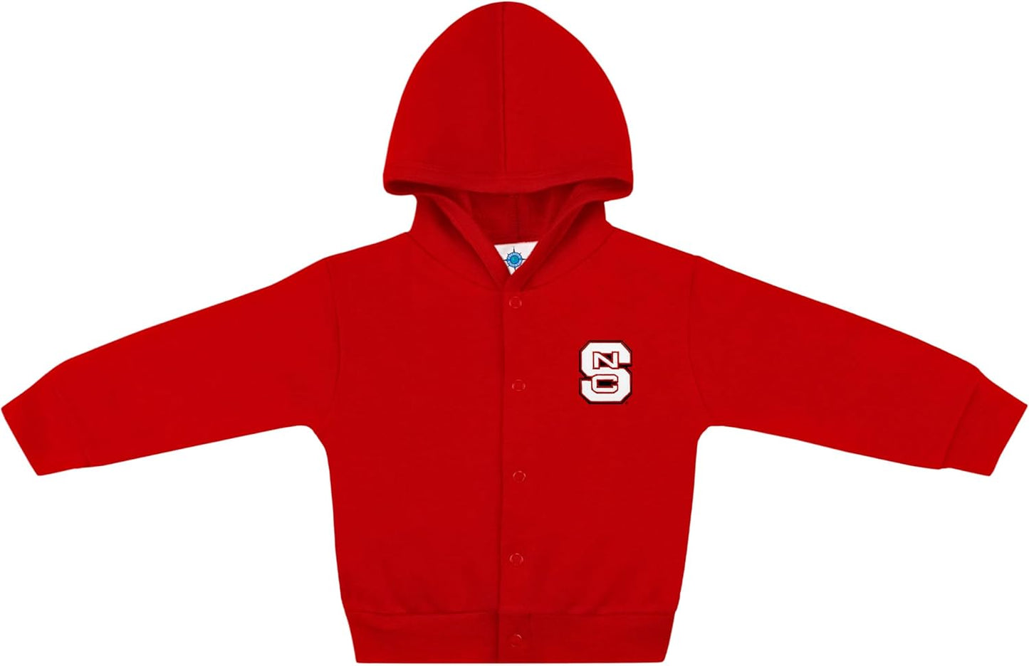 Creative Knitwear College Baby Snap Hooded Jacket - Team Logo, Multiple Colors, for Boys & Girls
