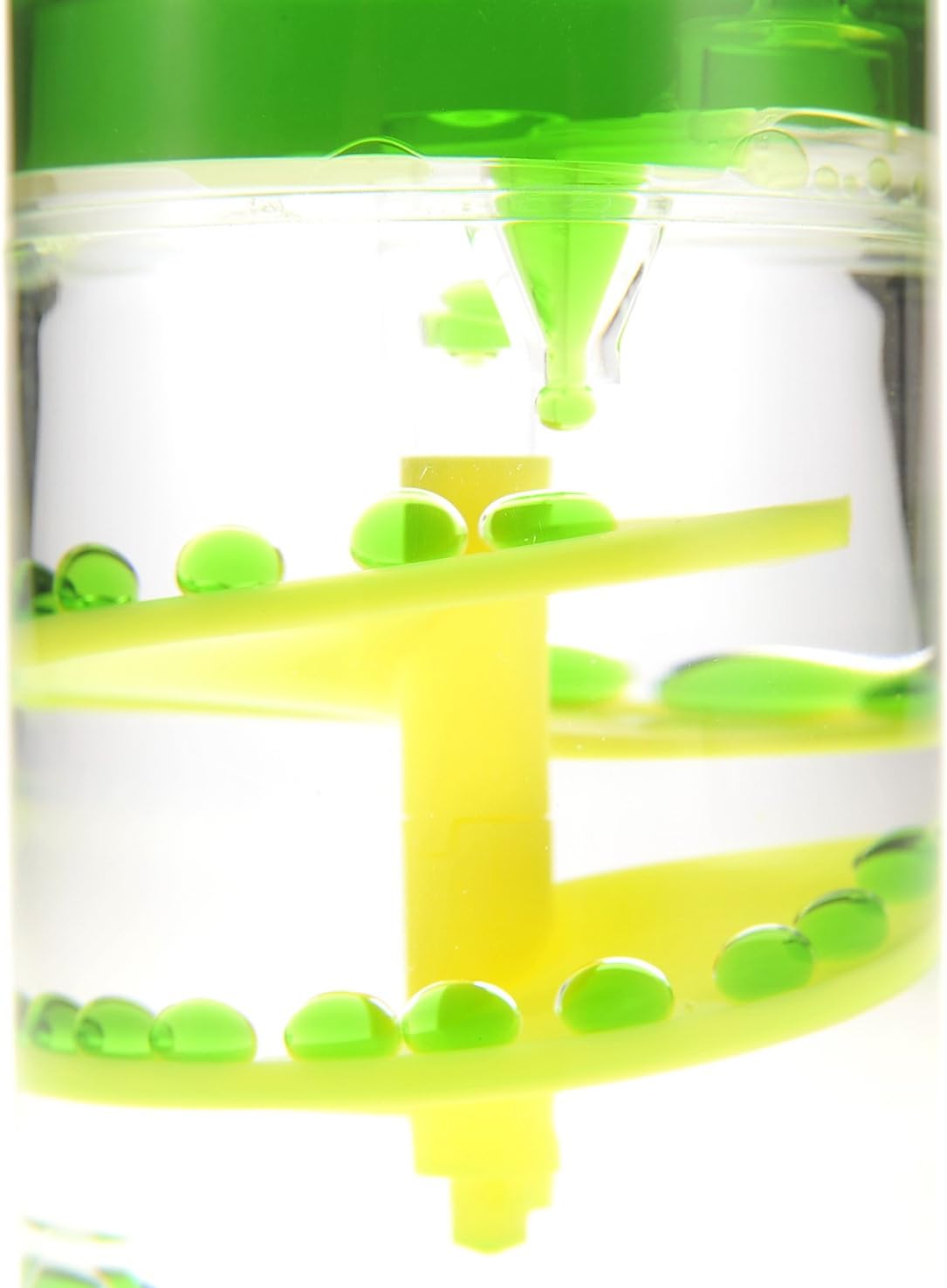 PowerTRC Cylinder Liquid Motion Bubbler, Liquid Sensory Toy Timer, Calm and Relaxing Fidget Desk