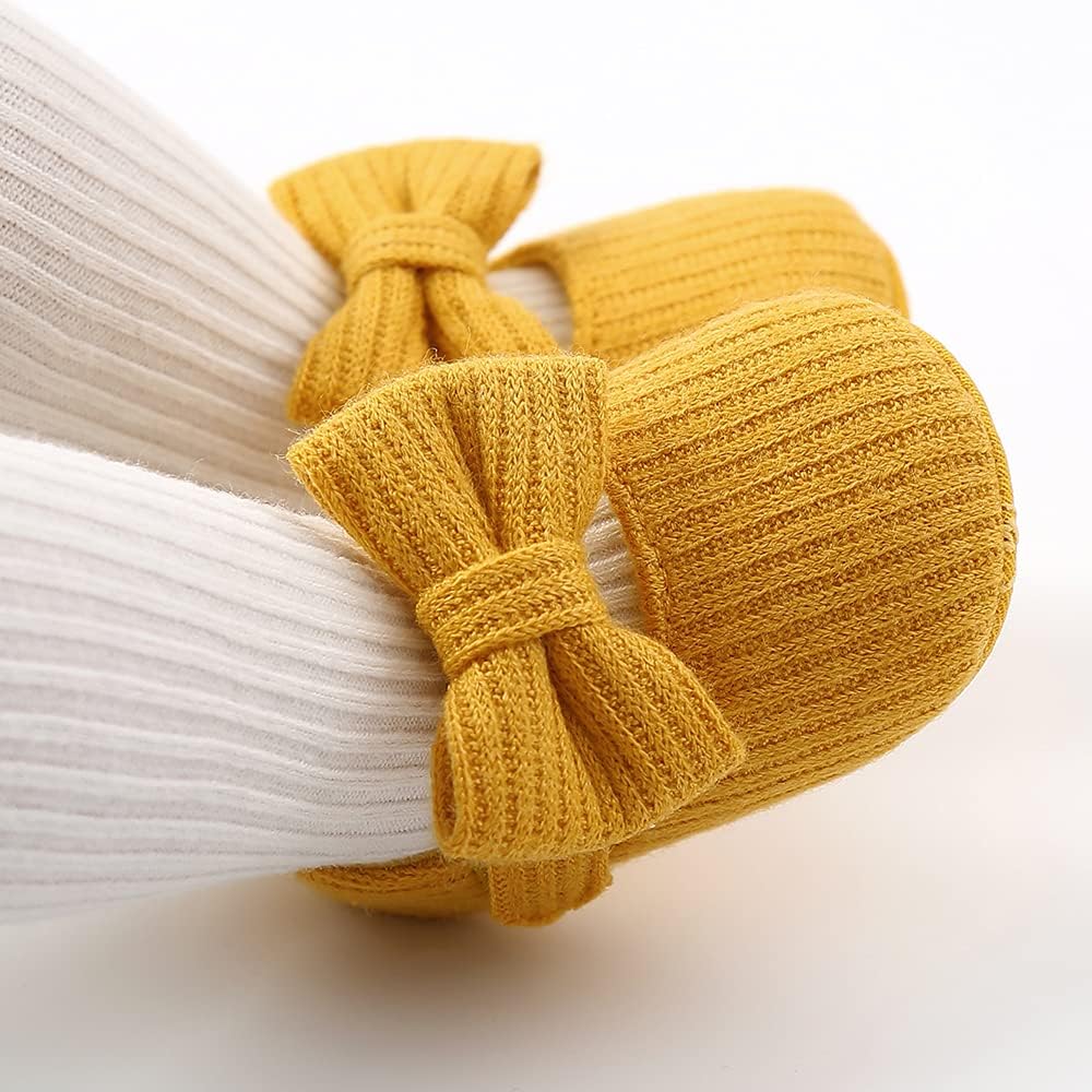 Baby Shoes Mary Jane Flats Non Slip Soft Sole Infant Toddler Sneakers First Walkers Party Christmas