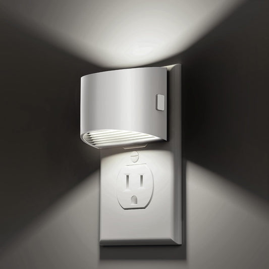 L LOHAS LED Night Lights Plug into Wall, Dimmable Night Light with 3 Level Brightness, 5000K