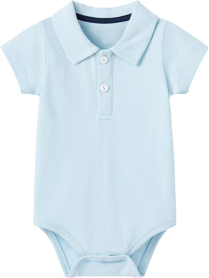 pureborn Baby Boys Girls Bodysuit Super Soft Cotton Romper 0-24 Months