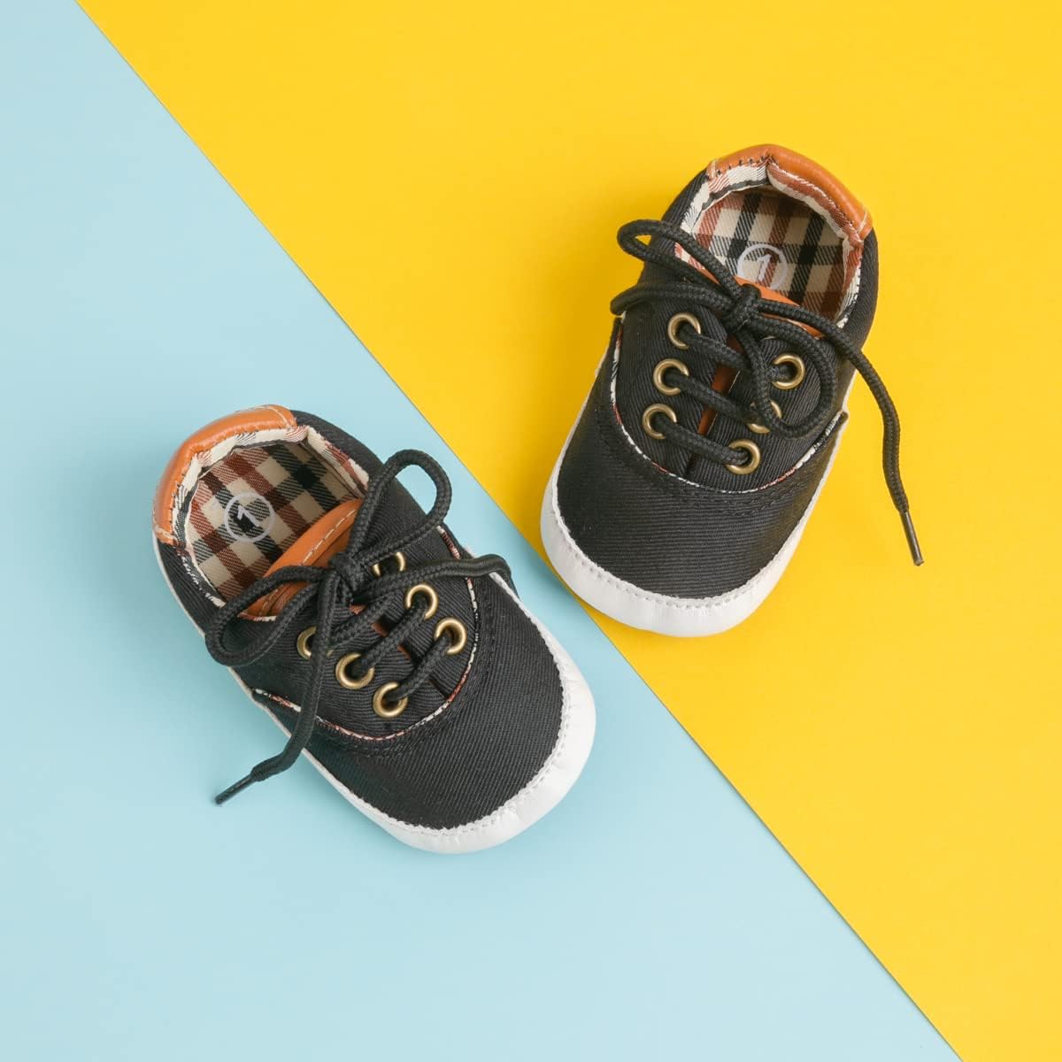 Morbido Infant Baby Boys Girls Canvas Sneaker Toddler Slip On Anti Skid Newborn First Walkers Candy
