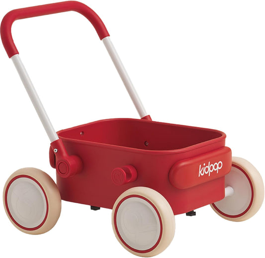 PULA Baby Push Walker with Wheels Toddler Wagon for First Learner Baby Toys 6-12 Months, 1 Year Old