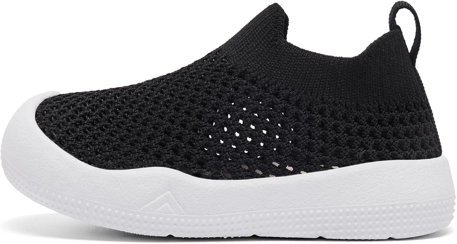 Eashi Baby Boy Girl Non-Skid Indoor Infant Walking Shoes Breathable Warm Elastic Sock Shoes with