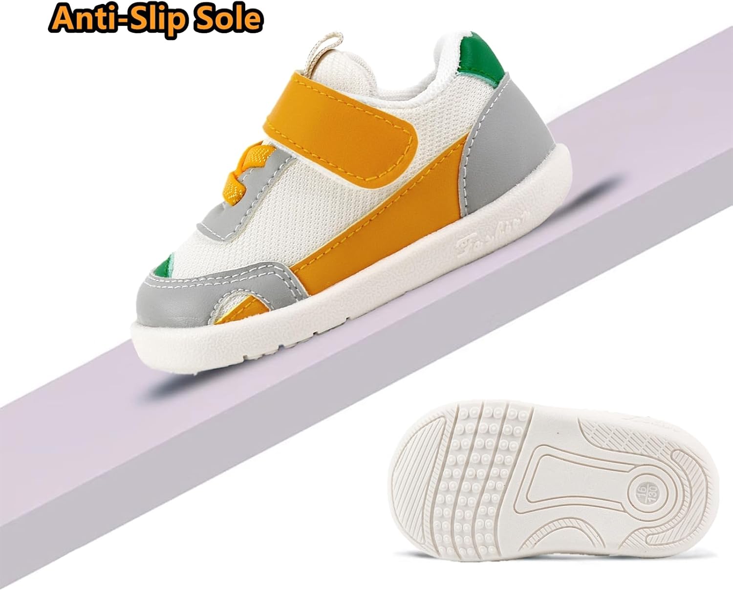 Baby Boy Girl Shoes Infant Non Slip Sneakers Breathable Lightweight Toddler First Walking Shoes 6