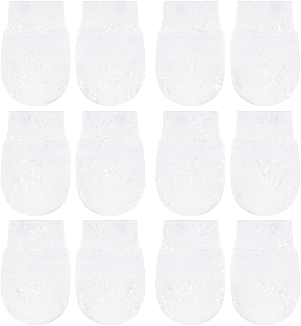No Scratch Baby Mittens Newborn Infant Toddler Mittens Soft Elastic Wrist Gloves Mitten for 0-6