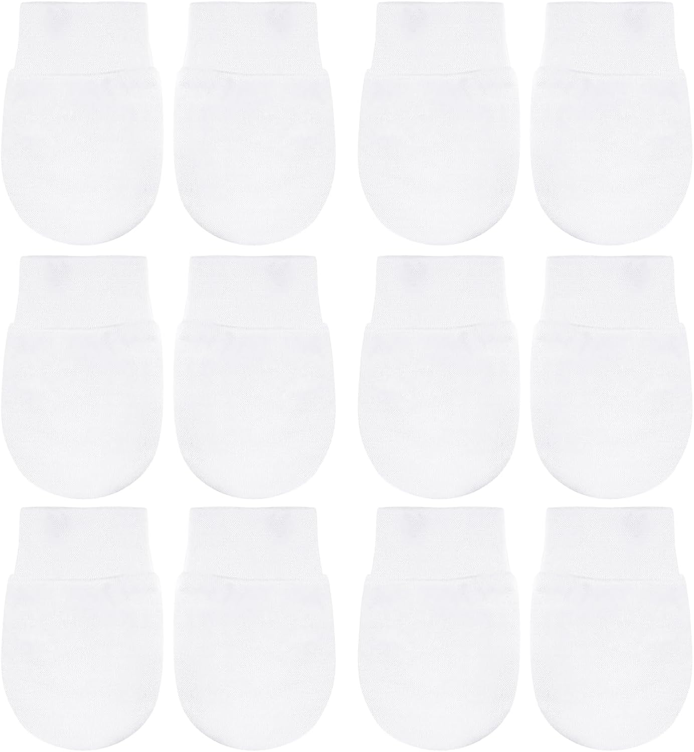 No Scratch Baby Mittens Newborn Infant Toddler Mittens Soft Elastic Wrist Gloves Mitten for 0-6