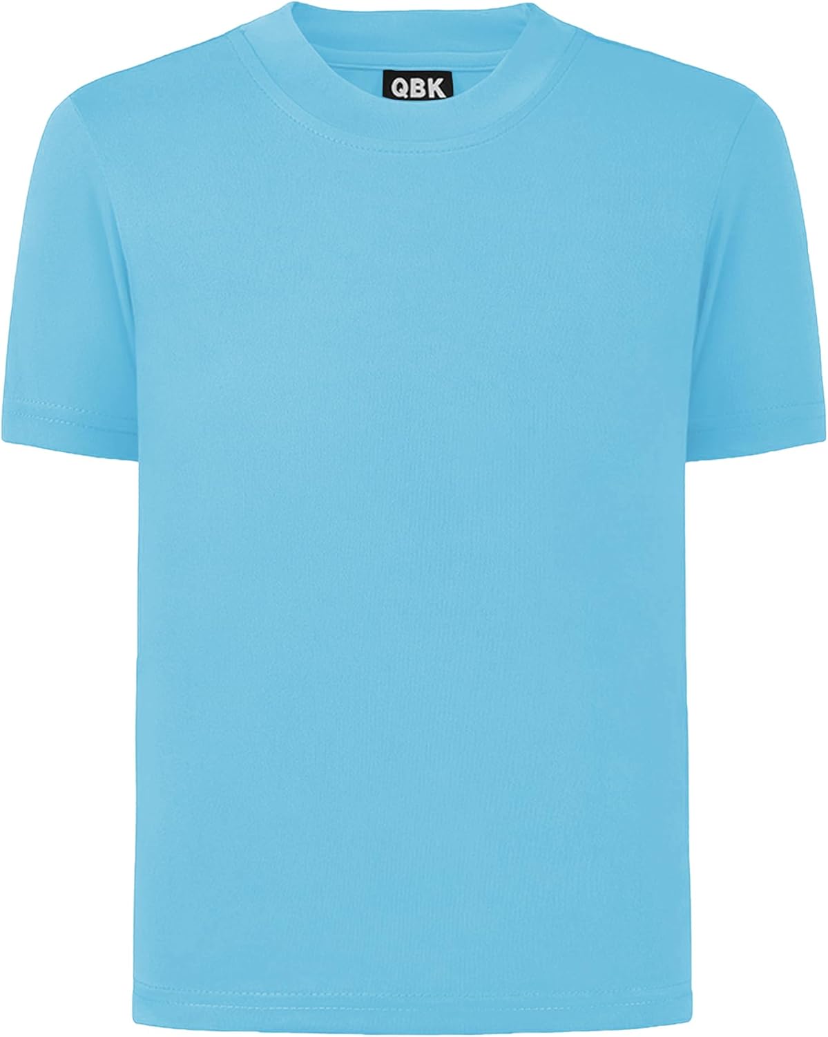 QBK 2T to Youth Neon Shirt Kids UPF 50+ Dry Fit Athletic Short Sleeve Rash Guard T Shirts for Boys