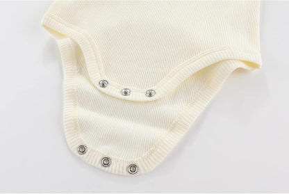 Newborn Baby Short Sleeve Bodysuit Cotton One-Piece Baby Clothes 5-Pack, 0-12 Months