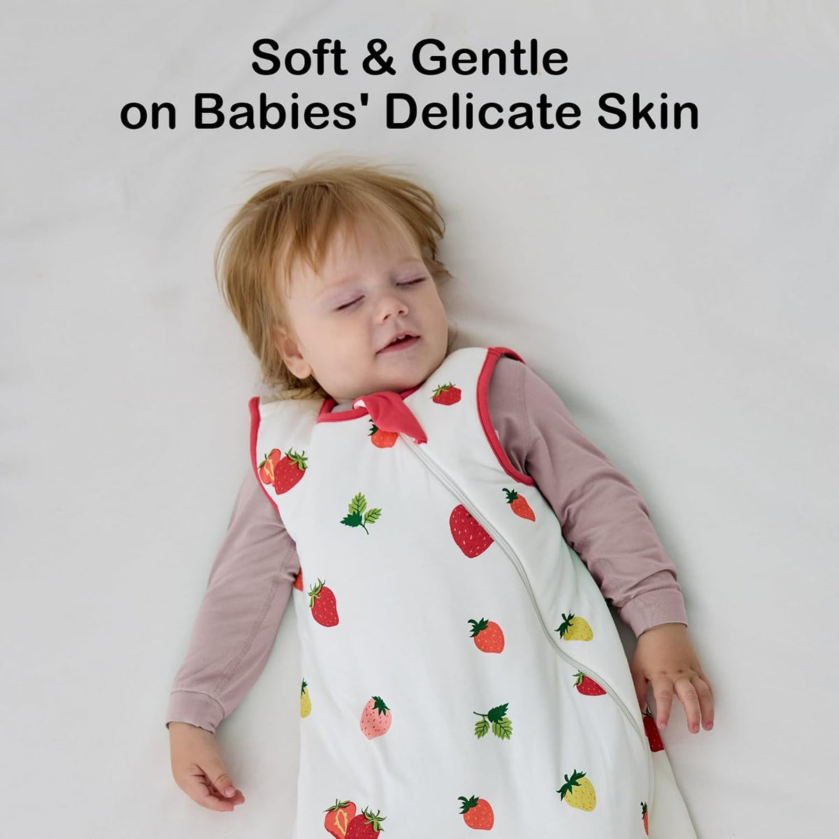 BubblePanda Rayon Made from Bamboo Sleep Sack 2t-3t 0.5 Tog Soft Lightweight Toddler Sleep Sack