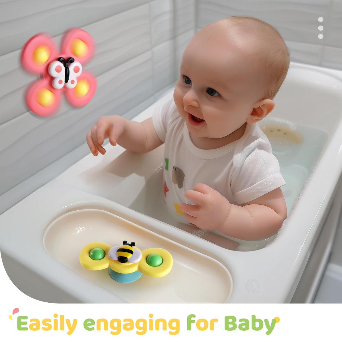 ALASOU Suction Cup Spinner Airplane Travel Toys for 1 Year Old Boy Girl