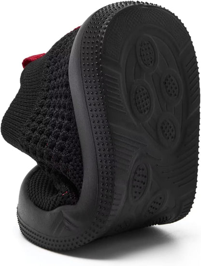Eashi Baby Boy Girl Non-Skid Indoor Infant Walking Shoes Breathable Warm Elastic Sock Shoes with
