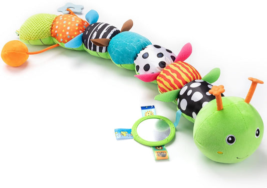 Baby Toys 0-6-12 Months,Musical Caterpillar Stuffed Animals Activity Infant Toys with