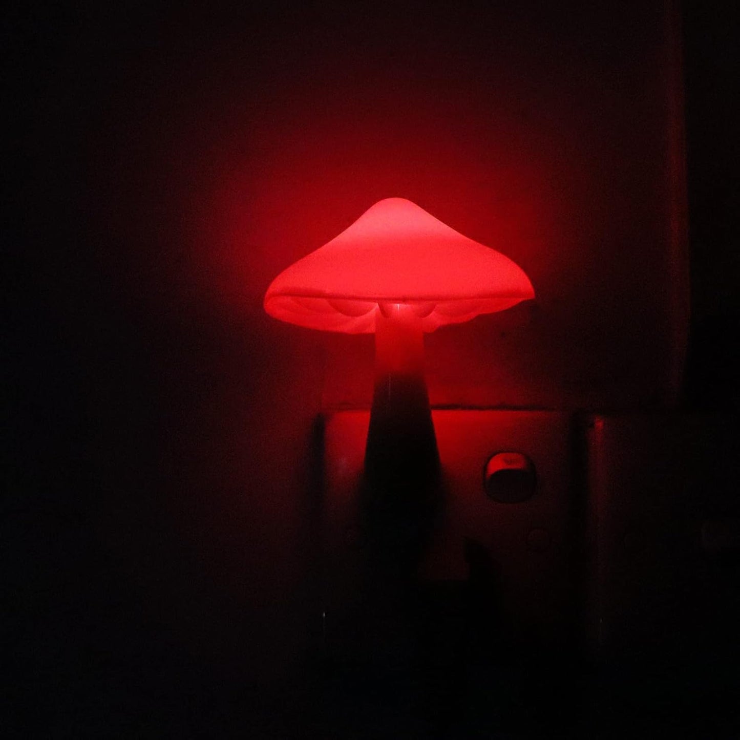 AUSAYE 4 Pack Plug in Night Light, Mushroom Light LED Nightlights for Kids, Adults, Bedroom