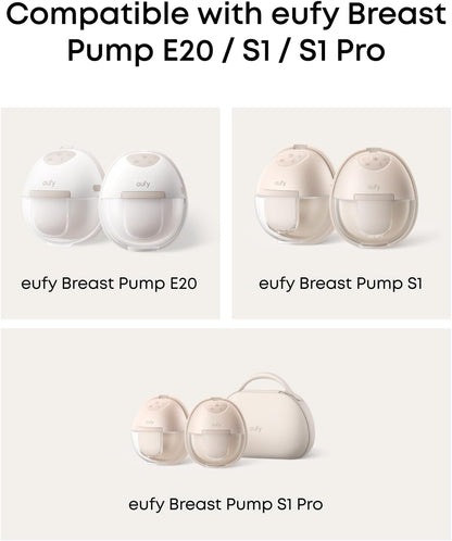 eufy Original 24mm Flange (2-Pack), Replacement Accessories for Wearable Breast Pump E20/S1/S1 Pro